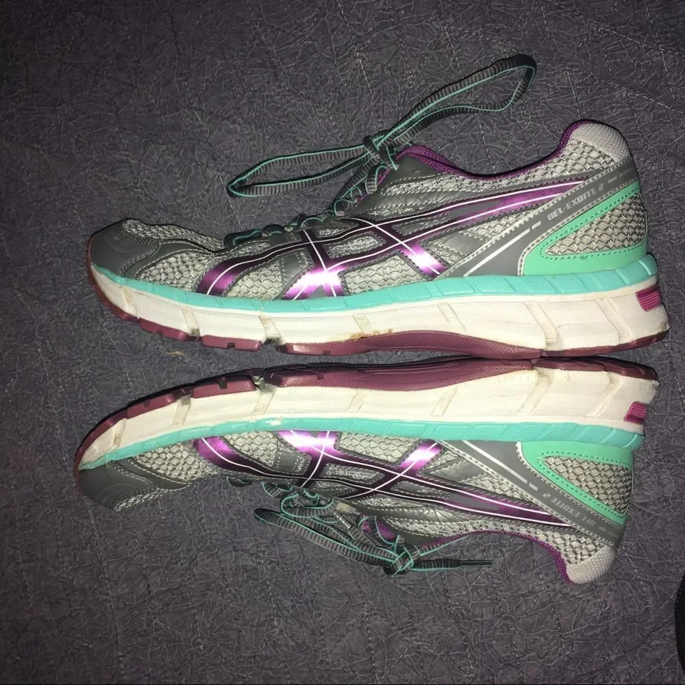 ASICS athletic sporty basics sneakers tennis shoes